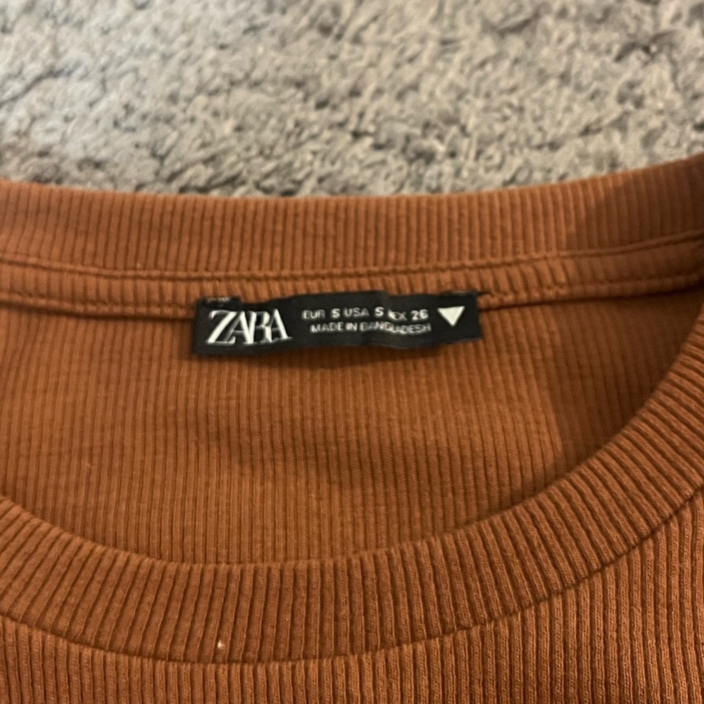 Brown bodycon dress
